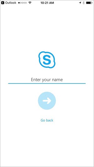 Enter your name to join the meeting