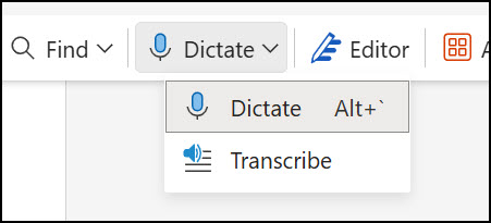 Ideas in Word for the web