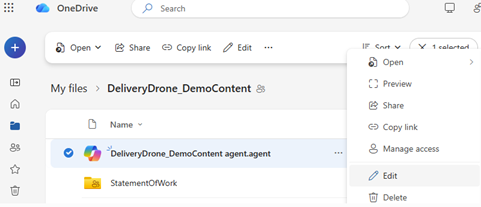OneDriveAgent-EditAnAgent