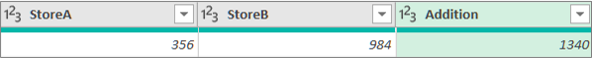 Adding a column to add two numbers from two columns