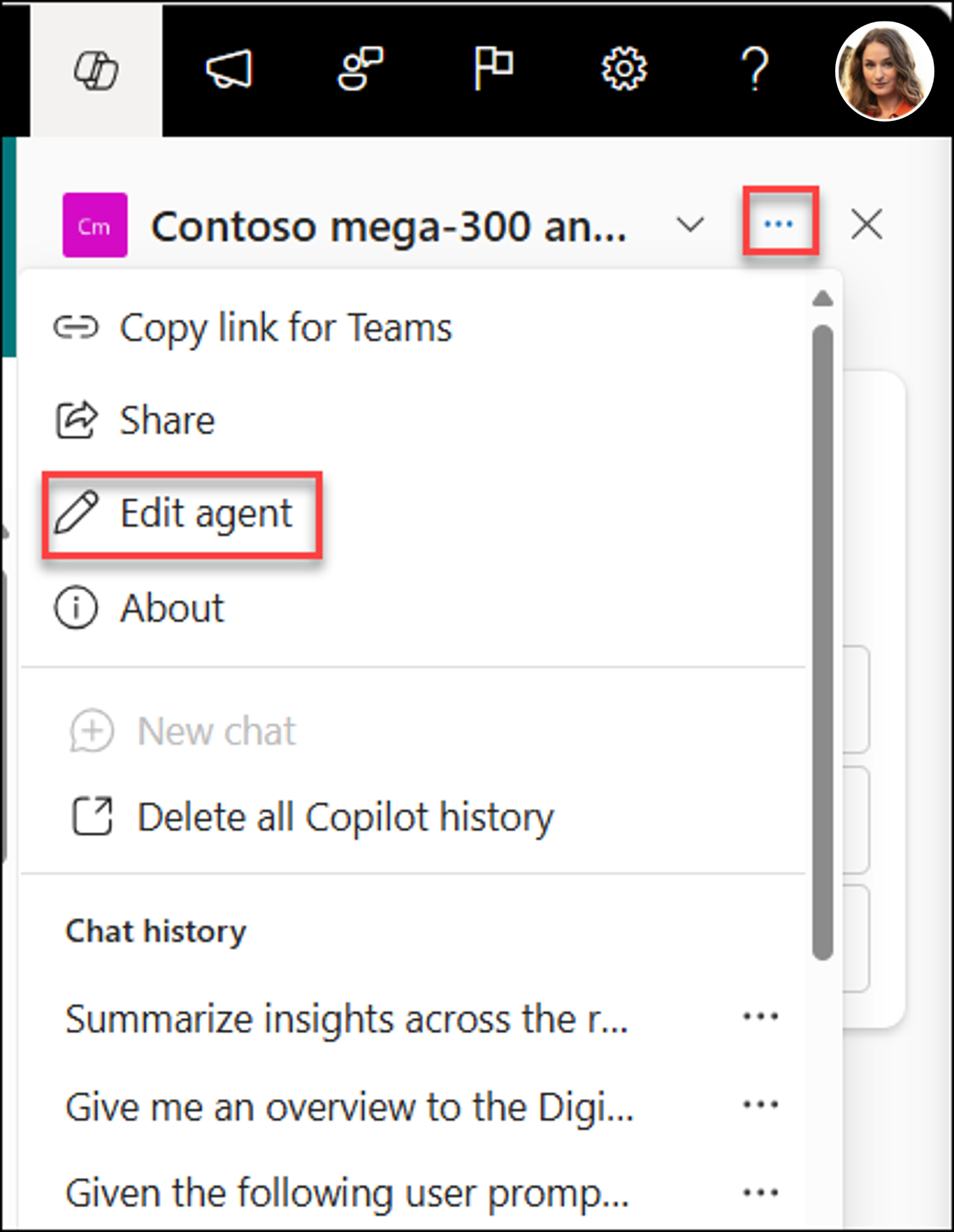 screenshot of editing at the end of creation